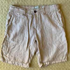 Men’s Linen Shorts Size 30